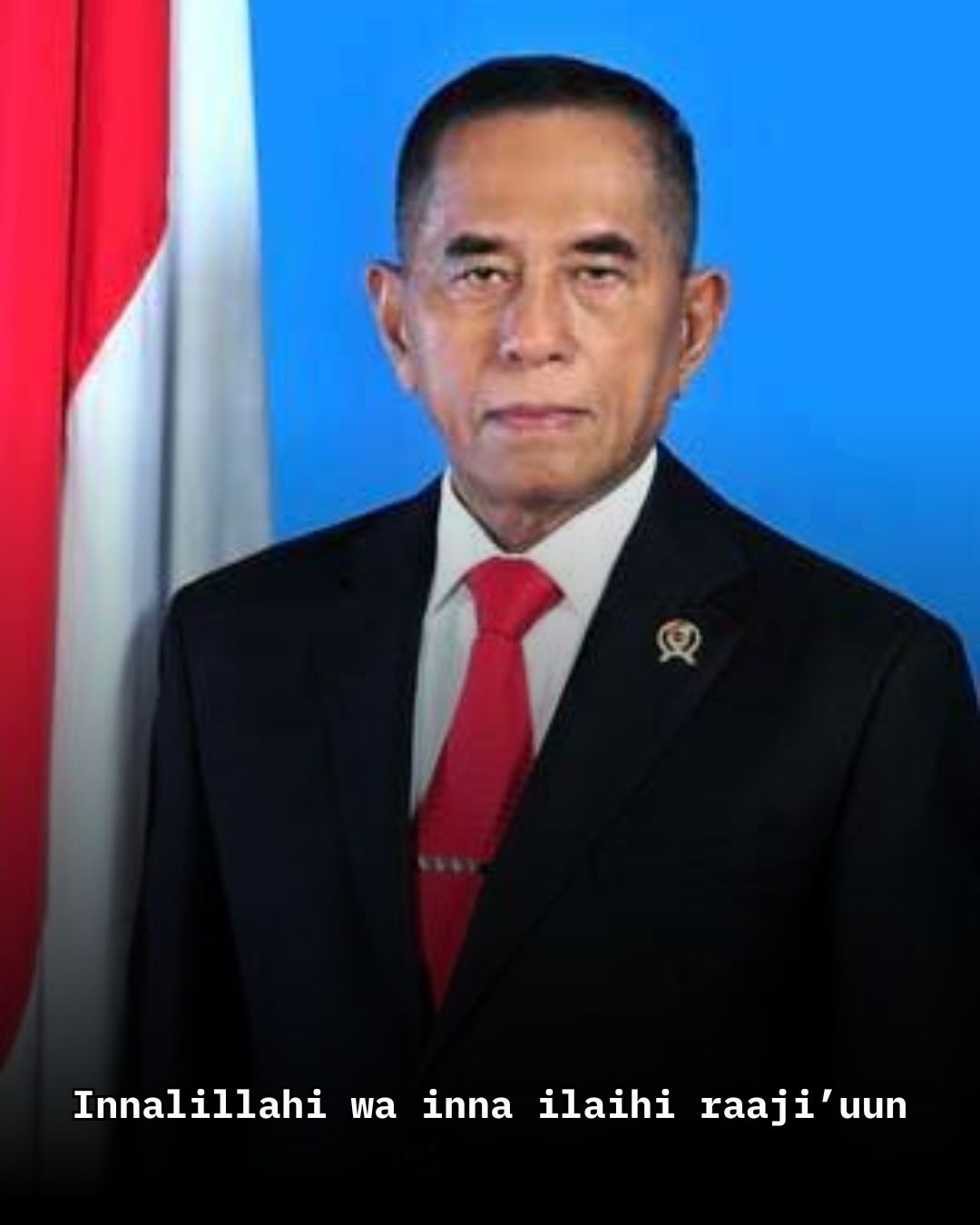 Indonesia Berduka, Mantan Menhan Ryamizard Ryacudu Wafat di RSPAD Gatot Soebroto