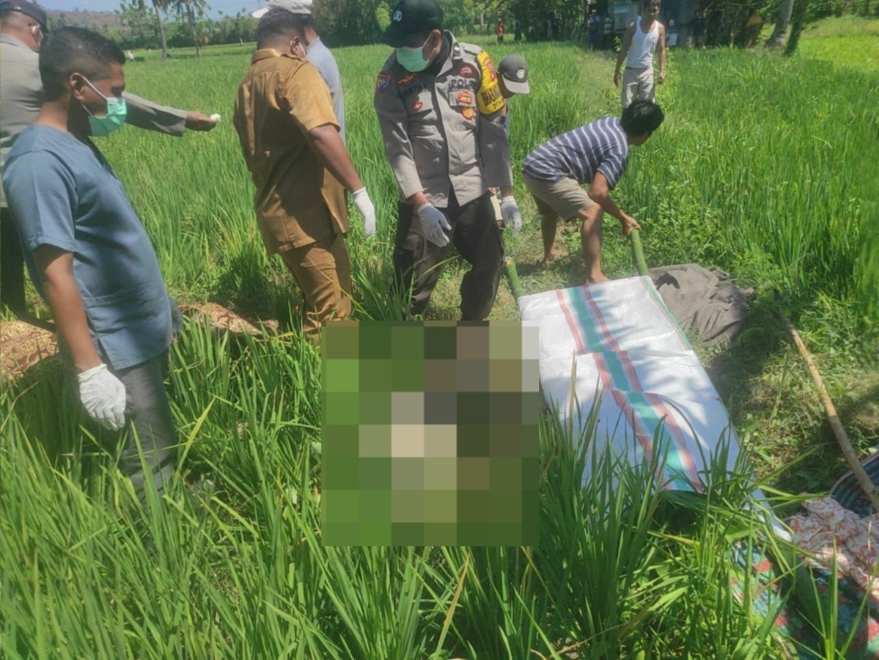 Tiga Hari Tak Pulang, Petani Ini Ditemukan Tak Bernyawa di Pematang Sawah
