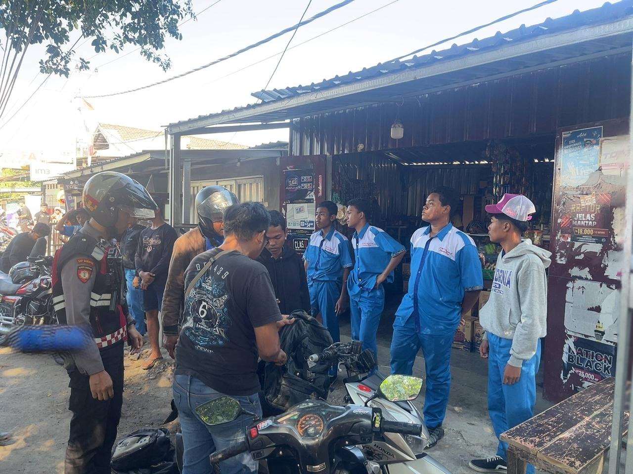 Polisi Amankan Sejumlah Pelajar Karena Tawuran