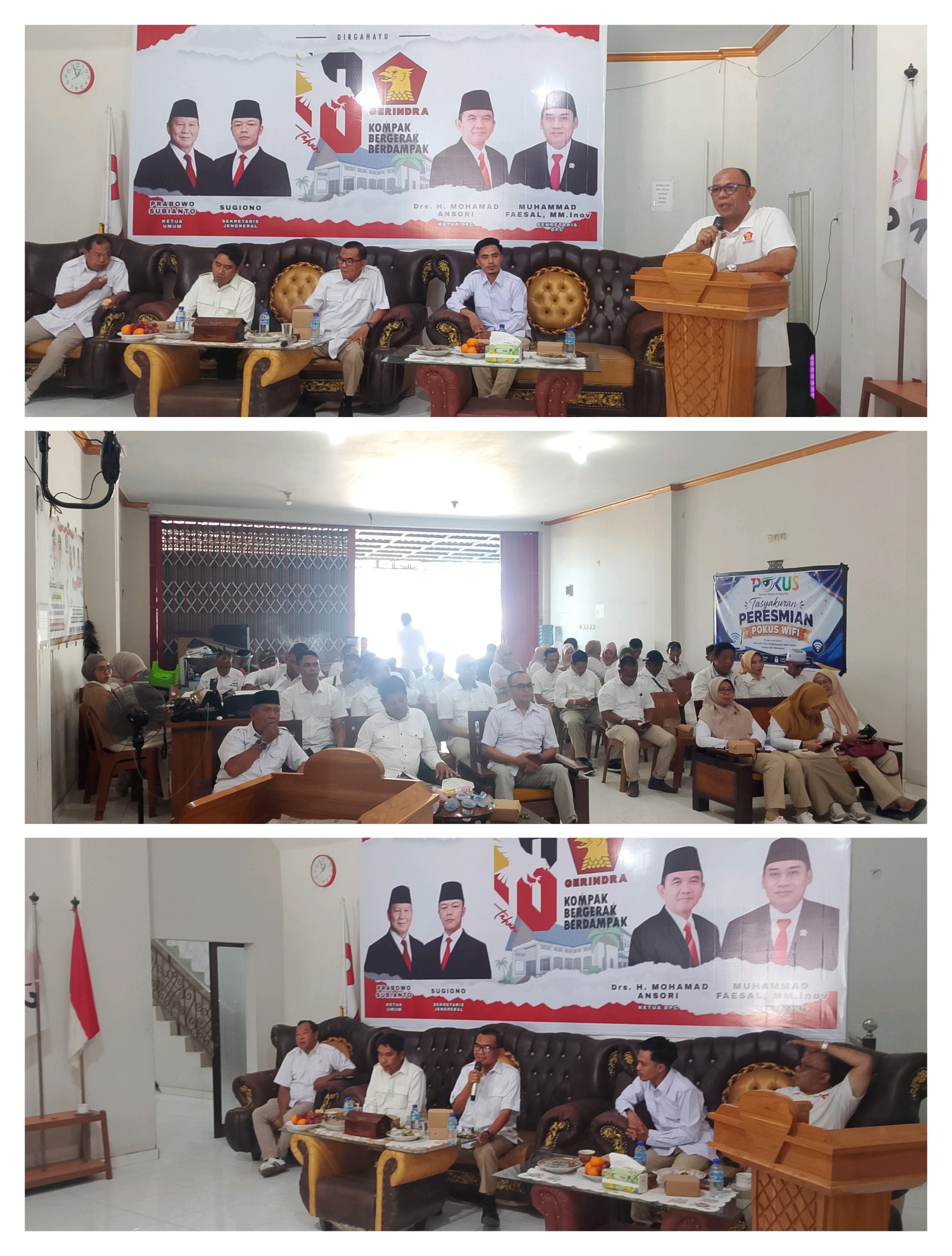 Gerindra Sumbawa Perkuat Mesin Partai, Ansori Instruksikan Kader Gencar Viralkan Program Asta Cita